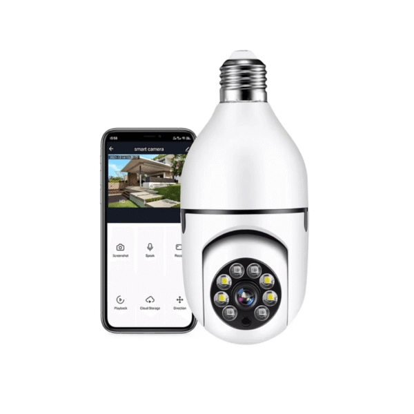 44 Cámara de seguridad- Tipo Bombillo